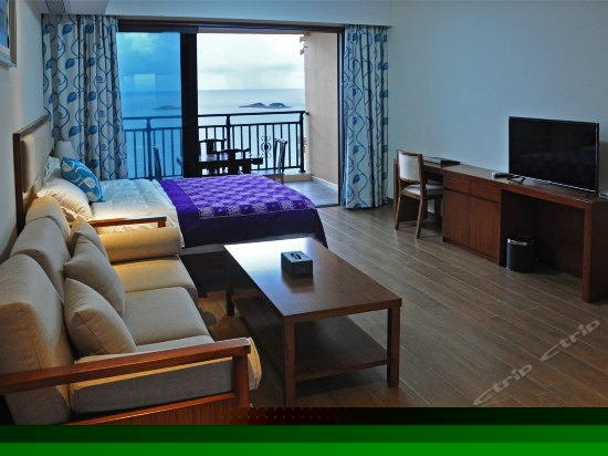 一房双床超级海景亲子套房