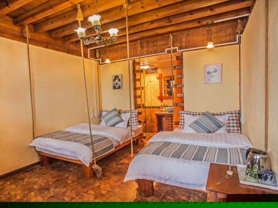 深蓝精品双床间