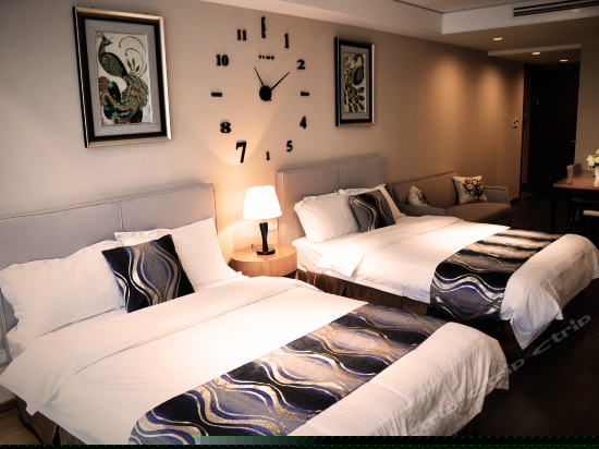 度假城景双床房