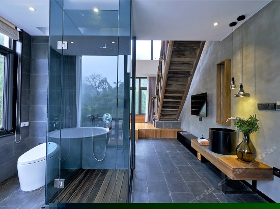 山院一月白复式景观床