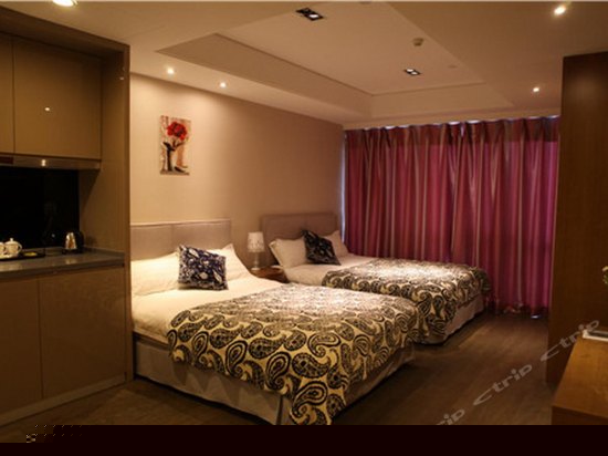 豪华城景双床房