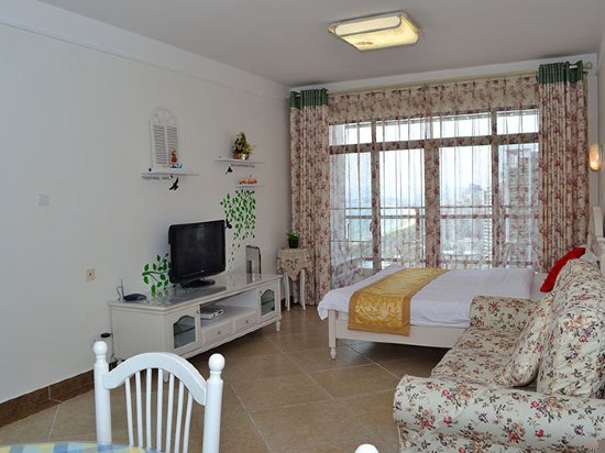 豪华海景开放式两房