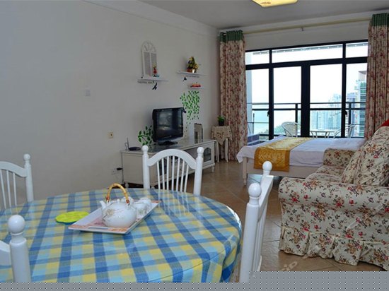 豪华海景开放式两房