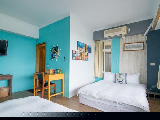 海洋蓝向海四人房