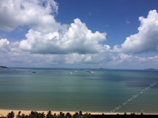 高级海景双床间