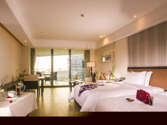 高级海景双床房