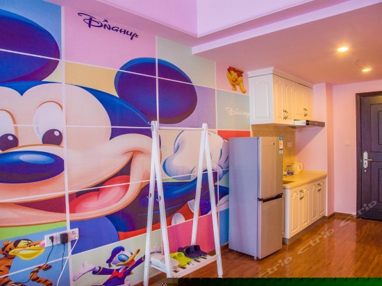 米奇亲子双床房