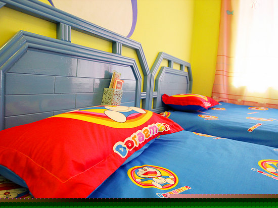 卡通乐园三人房