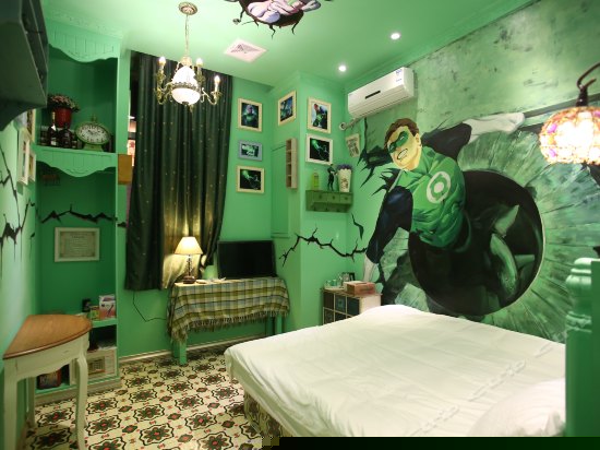 绿巨人,电影主题房