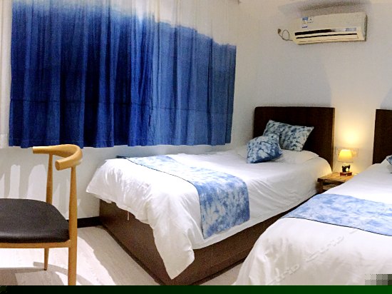 新概念植物染双床间空色