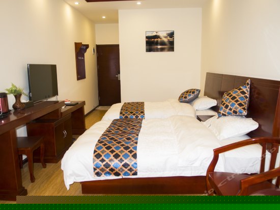 花园海景双床房