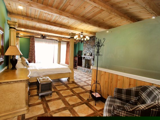 天台花园看海情侣房5205