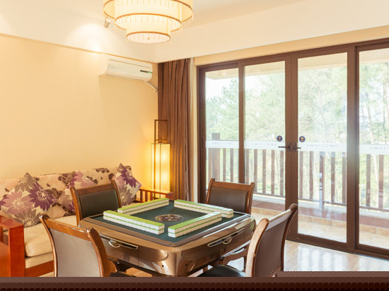 山景休闲双卧三床机麻套房