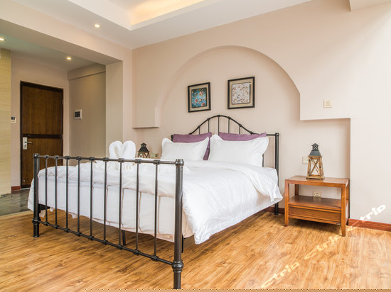 高级山景花园套房