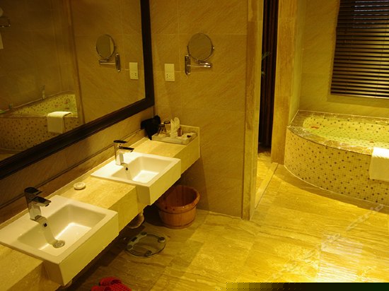 豪华红木大床房