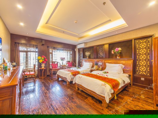 清逸雪域双床间