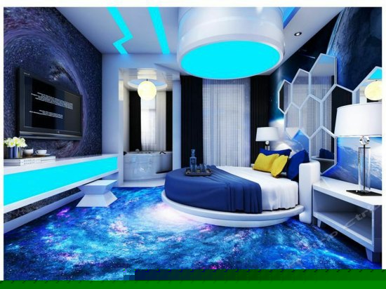 梦幻星空主题房