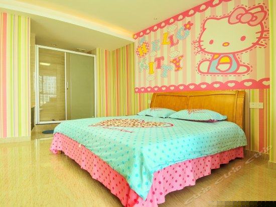 梦幻公主海景家庭房