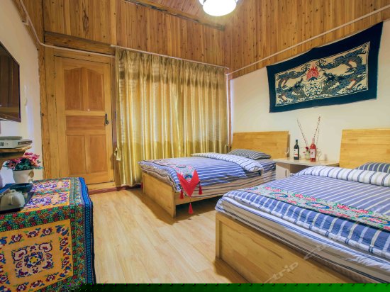 一楼阳光院景双床房