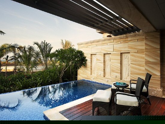 联排泳池别墅单卧室