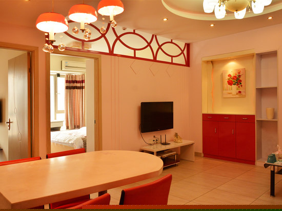 时尚园景家庭套房