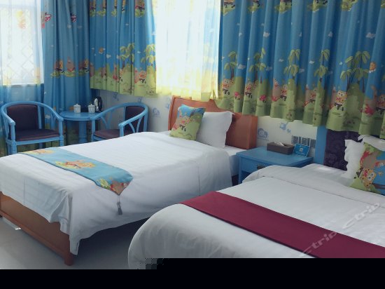 松景园豪华海景双床房