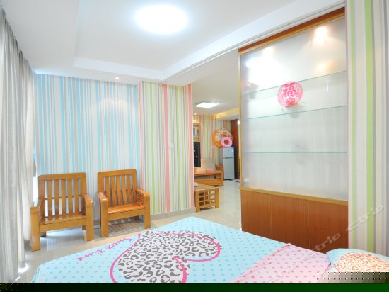 梦幻公主海景家庭房