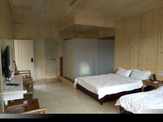 江景阳台木家庭房