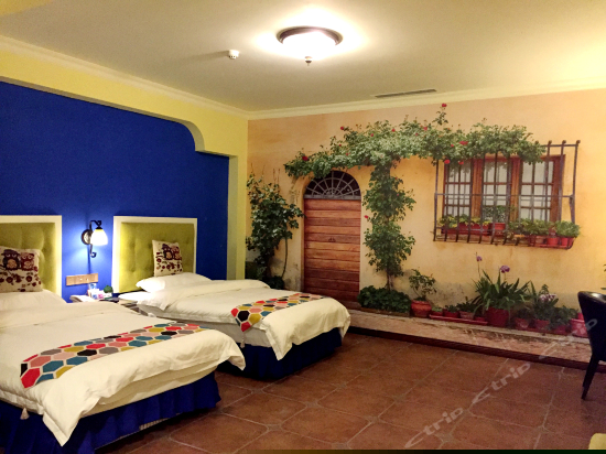 标准双床房（无窗）