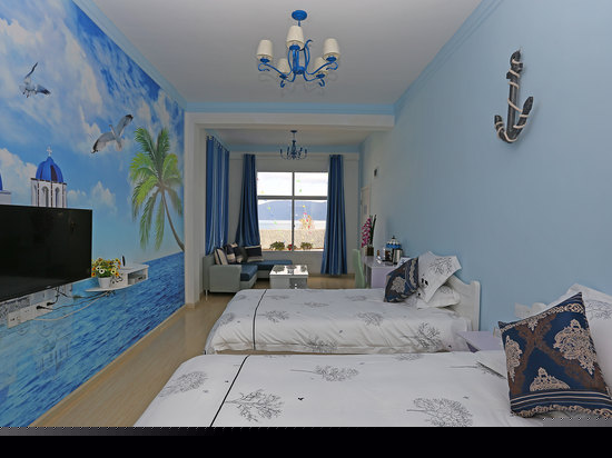 豪华海景双床房