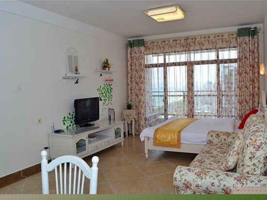 豪华海景开放式两房