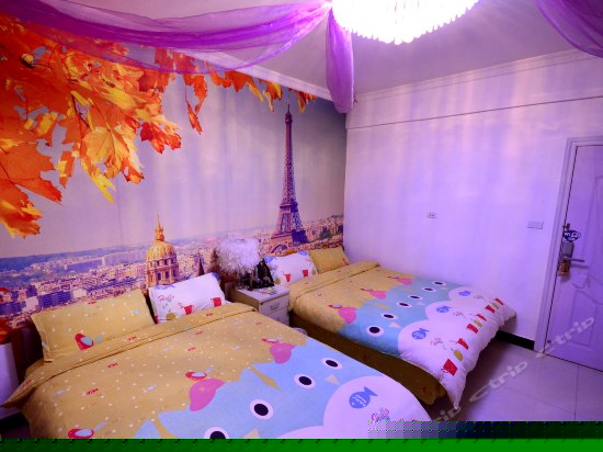 巴黎黄昏双床房