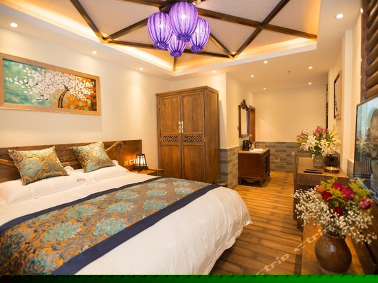 二楼新中式大床