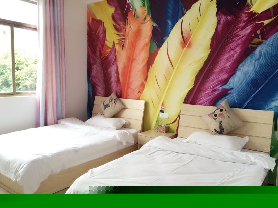 温馨岛景双床间