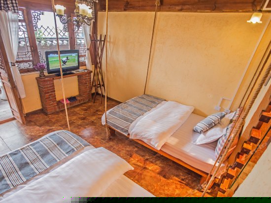 深蓝精品双床间