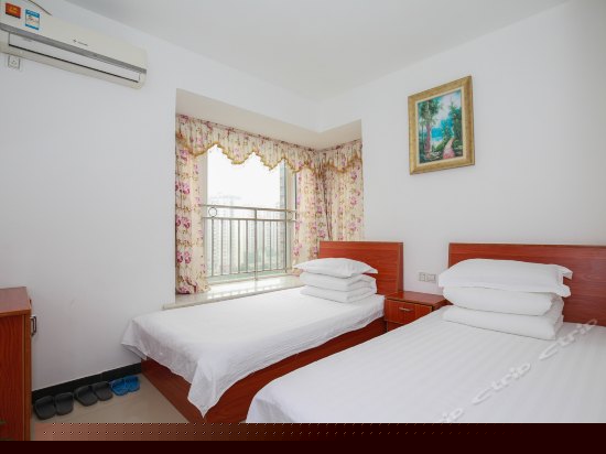 中庭夜景双人房