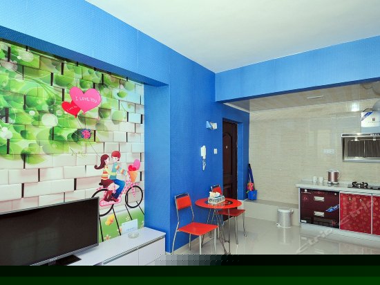 情深深海景圆床房