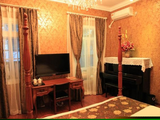 典雅欧式海景大床房