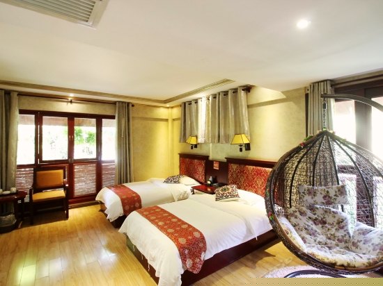 花园式温馨双床房（带观景吊篮）