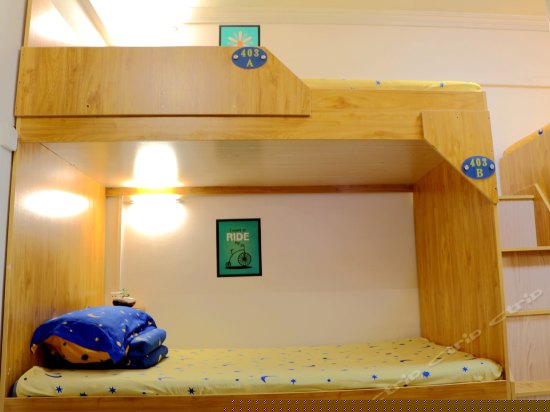 创意手工木床女