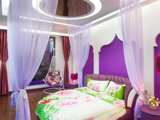 在云端系列圆床