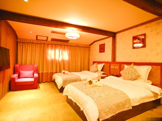 晒秋人家观景双床房