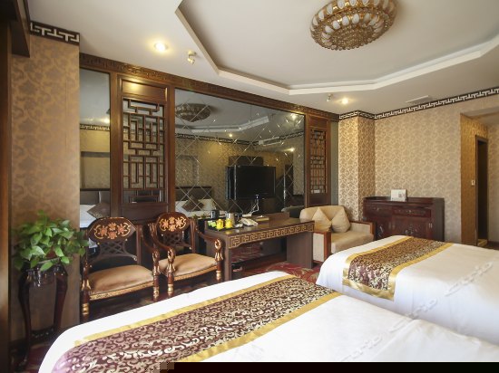 中式古典双床间