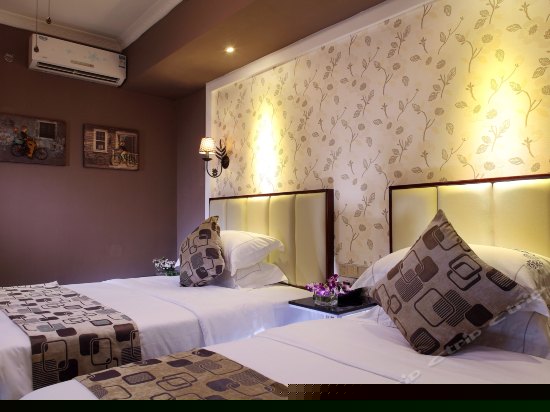 清晨的咖啡双床房