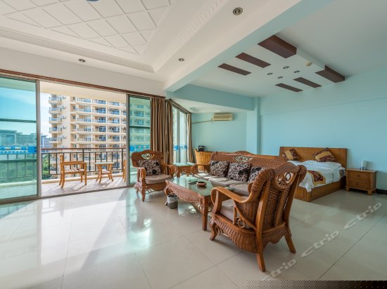 豪华海景蜜月套（1房1厅）