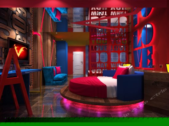 浪漫梦幻主题房