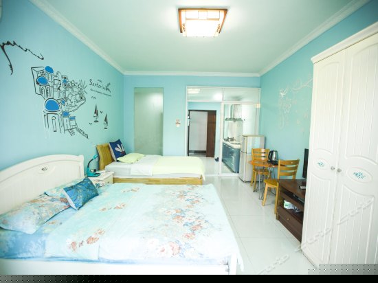 雅致侧海景母子床房