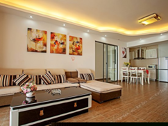 正面海景两房套房