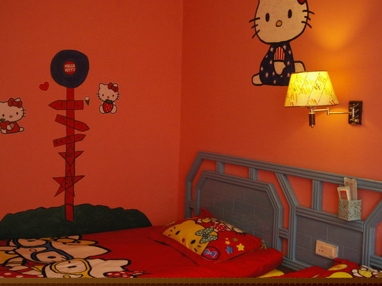 卡通乐园三人房