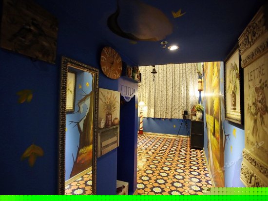 枫叶林,复式别墅大自然主题房